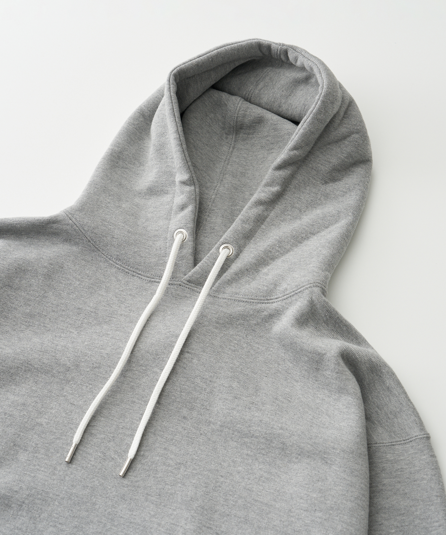 Thick Fleece Hoodie (Heather Gray)