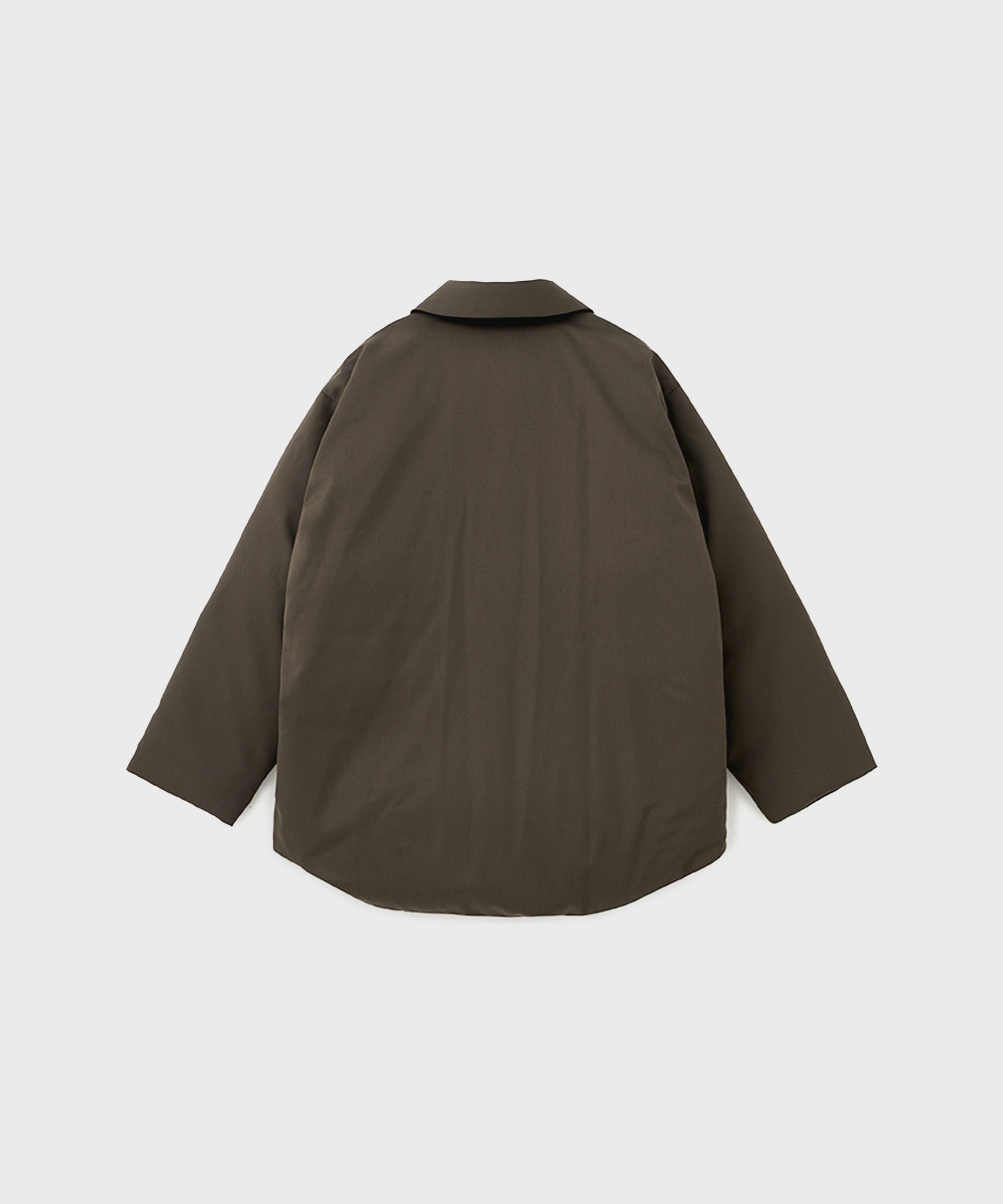 Down Shirt Jacket  (Mocha)