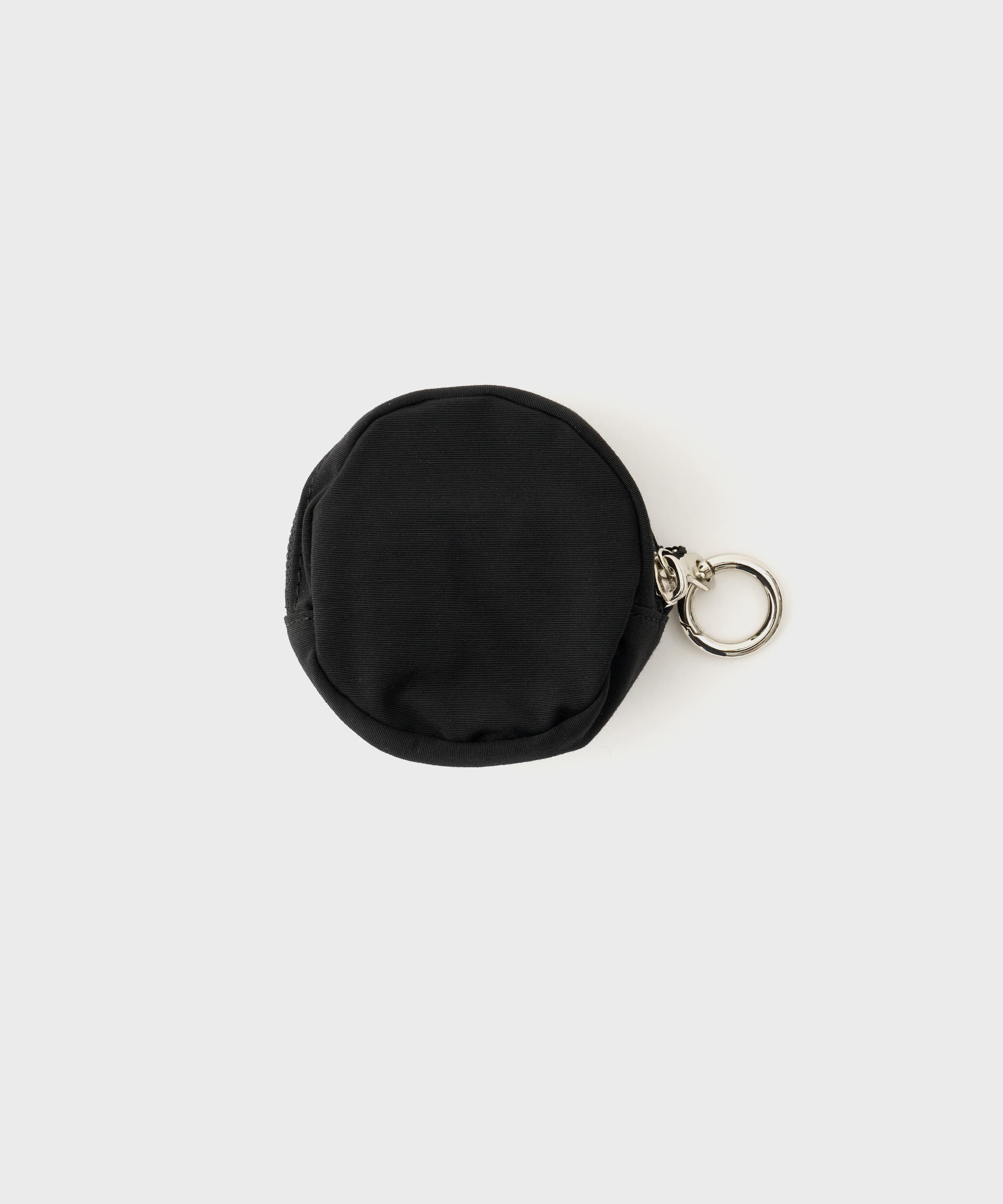 Round Charm Pouch M (Black)