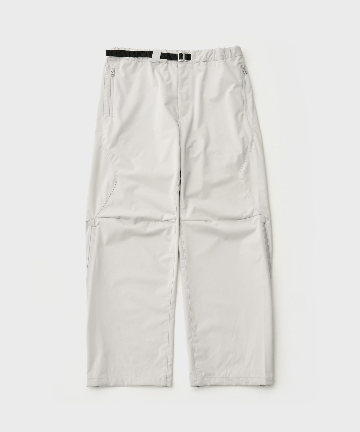 Side Zip Pants (Light Gray)