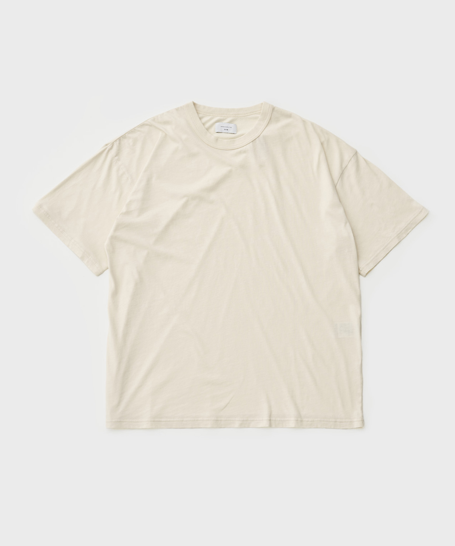 Creamy Cotton S/S T-Shirt (Ivory)