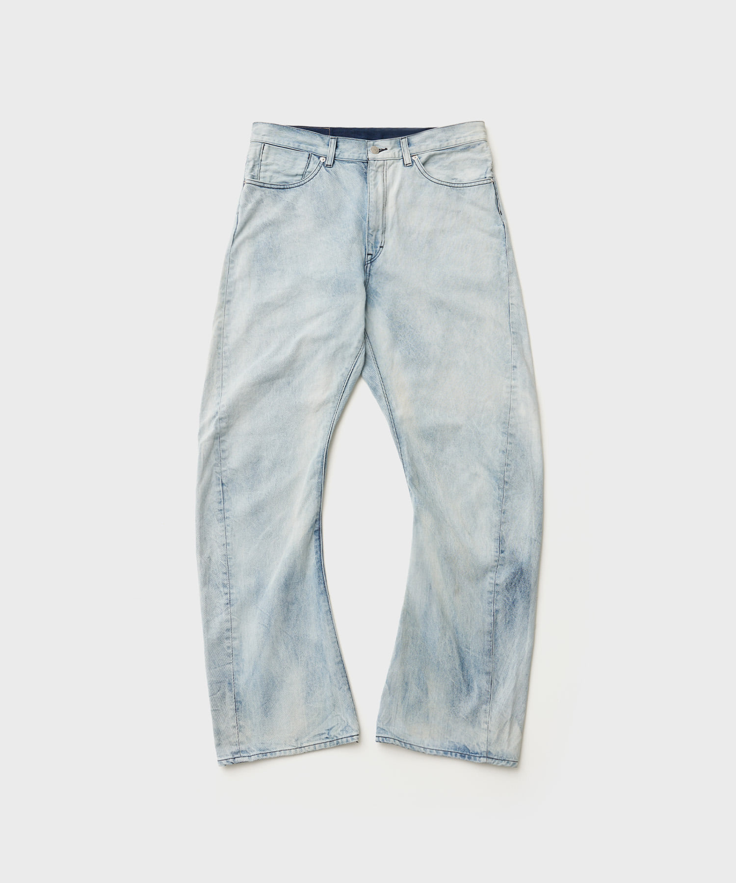 Bleached 3D Jeans (L.Blue)
