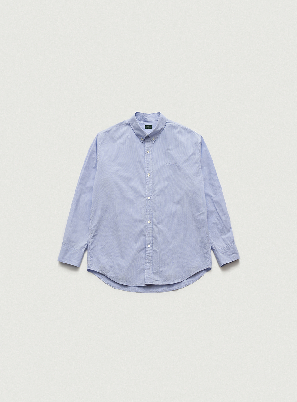 Men’s Blue Serré Striped Shirt [4/17부터 순차 배송]