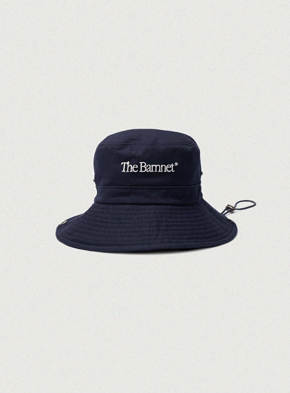 Navy Logo Safari Hat [4월 말 순차 배송]