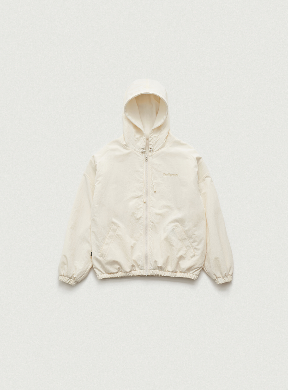 Ivory Snuggle Reversible Hooded Jacket