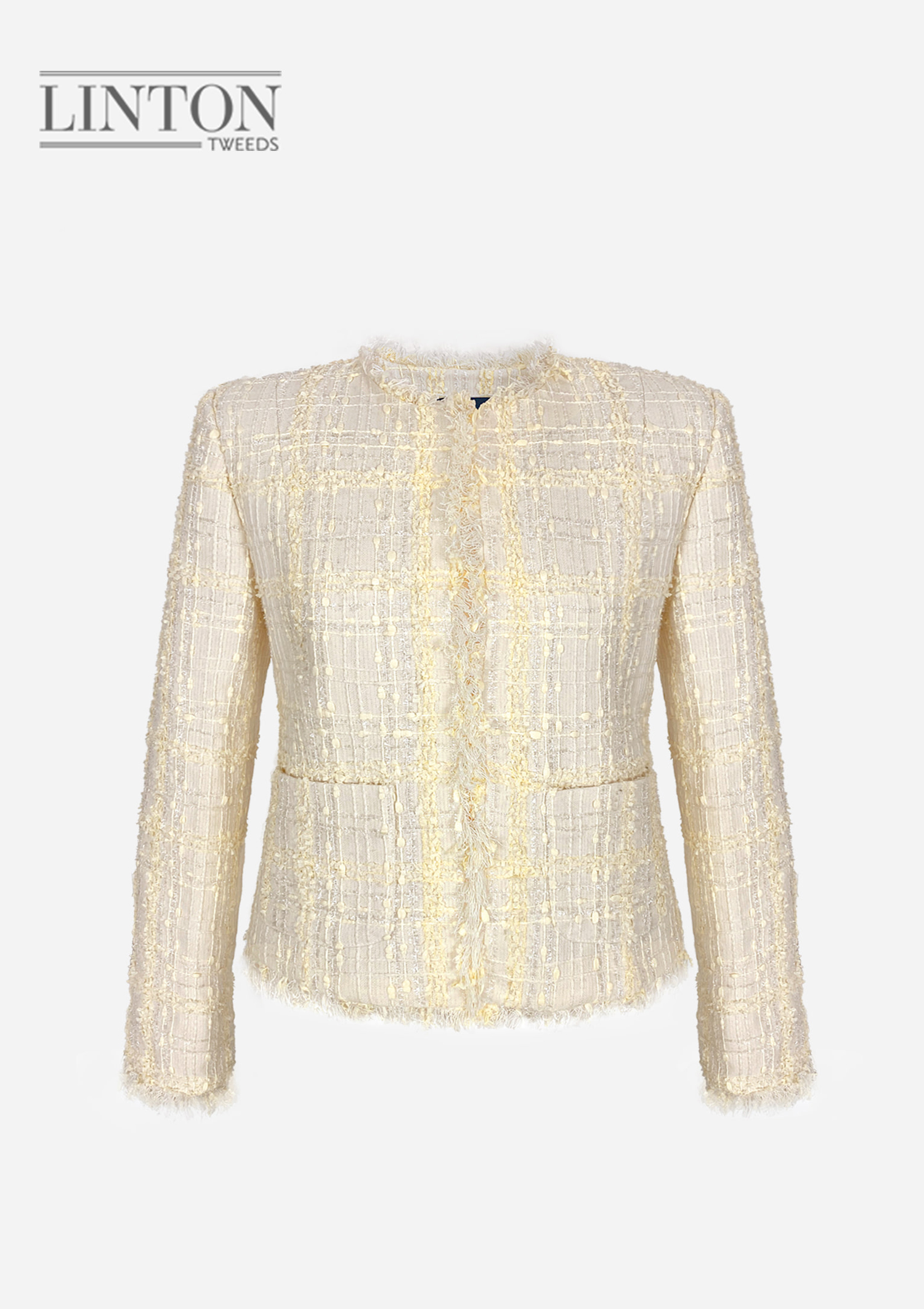[EXCLUSIVE] LINTON tweed jacket - vanilla