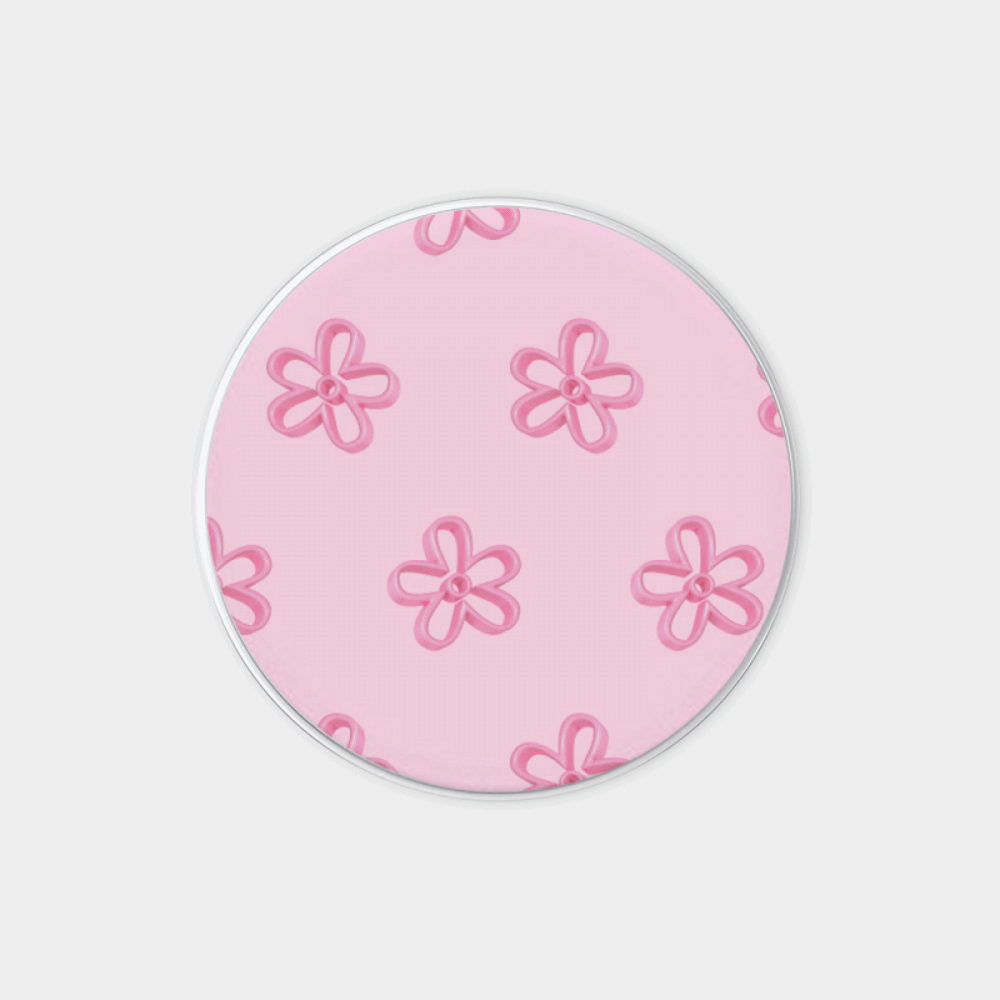 [스마트톡] pink line flower pattern