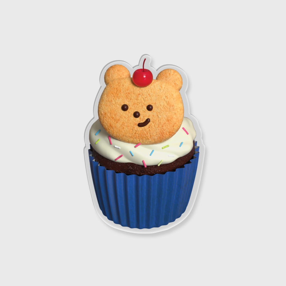 [아크릴스마트톡] cherry gummy muffin