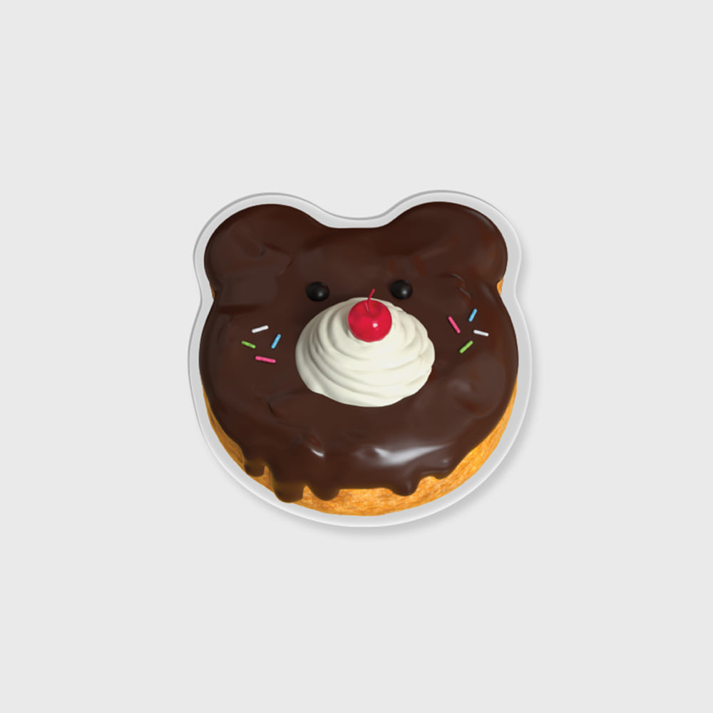 [아크릴스마트톡] chocolate gummy donut