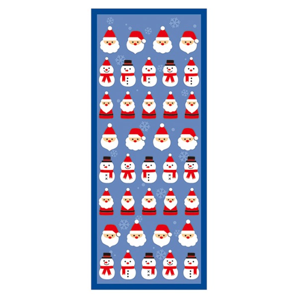 마인드웨이브 윈터 셀렉션 크리스마스 스티커 : 펠트 산타&amp;눈사람샐러드마켓