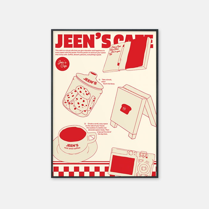 jeen’s cafe 포스터