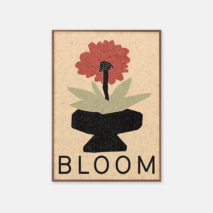 뚜누 데이비드 슈미트 작가 Bloom 포스터