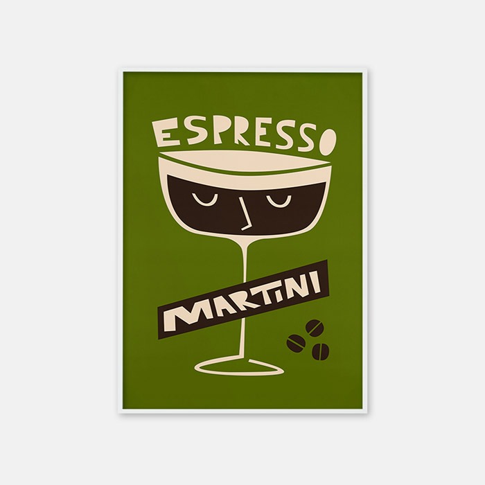 뚜누 Fox and Velvet 작가 Espresso Martini 포스터