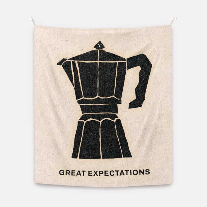 뚜누 데이비드 슈미트 작가 Great Expectations 패브릭 포스터 대형