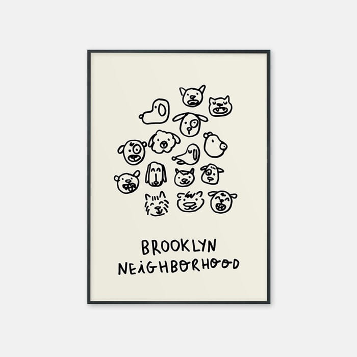 뚜누 로리 브로차드 작가 Brooklyn neighborhood 포스터