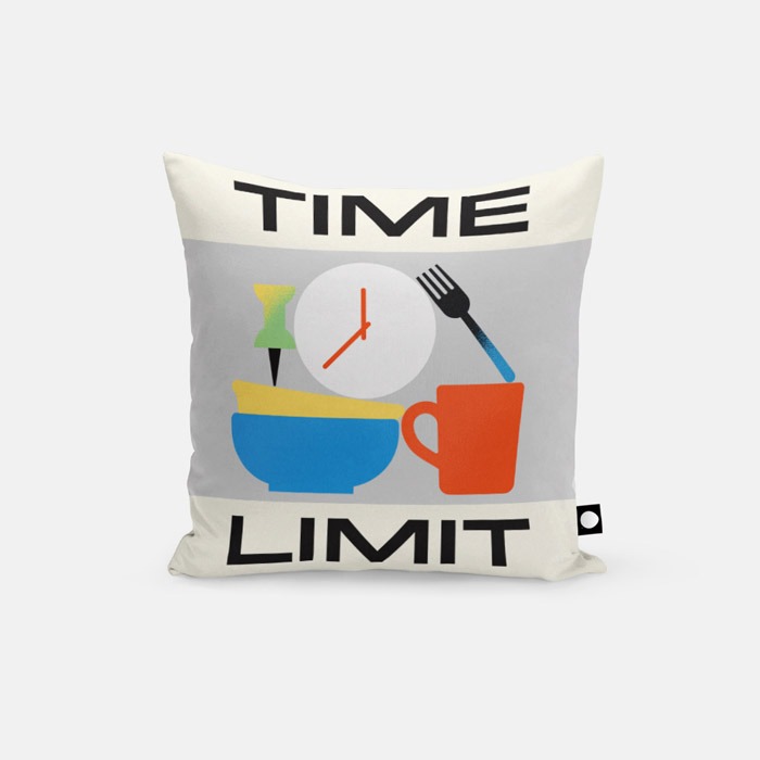 뚜누 김진주 작가 Time limit 쿠션 커버