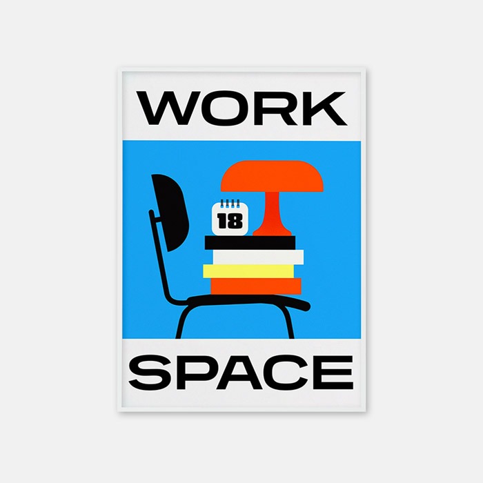 뚜누 김진주 작가 Work space 포스터