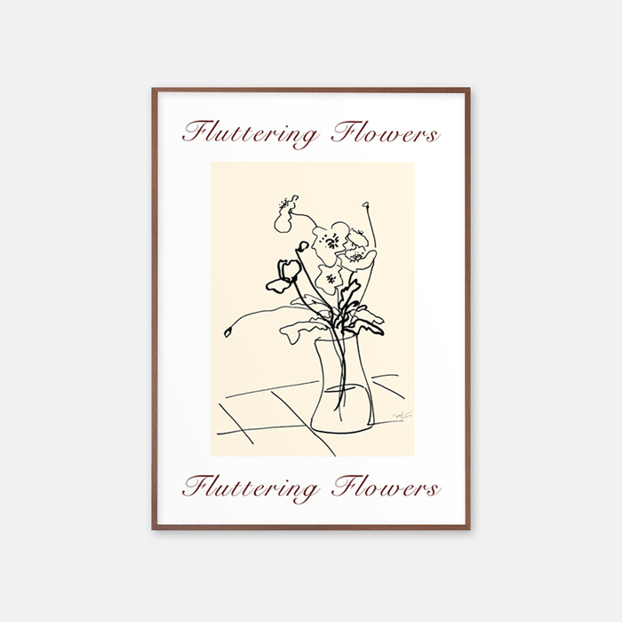 뚜누 정보라 작가 Fluttering Flowers1 포스터
