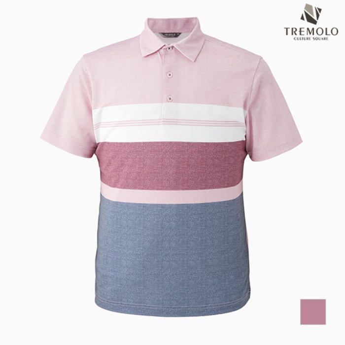 [TREMOLO] 남성 한기장 패턴 티셔츠_TRBASWM3231