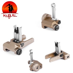 [KUBLAI] KAC Flip Up Sights Set / DE