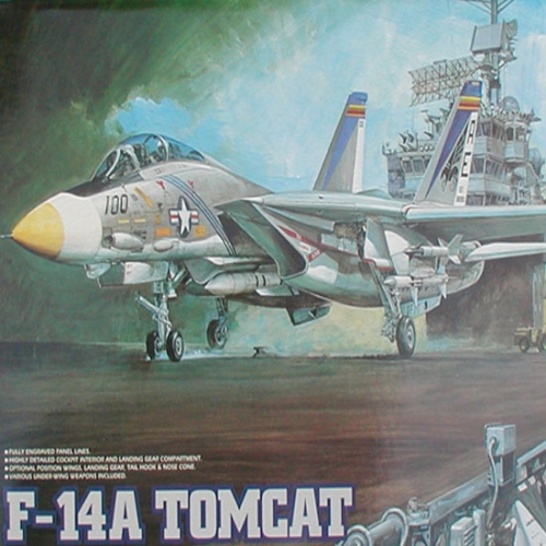 [BAC00085] F-14A 톰캣 미해군 전투기 1/48 조립키트
