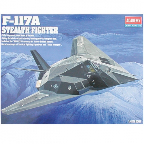 [BAC00159]F-117A 스텔스 전폭기 1/48 프라모델 아카데미과학
