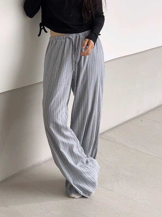 빌리아 스트라이프 pants (2color)