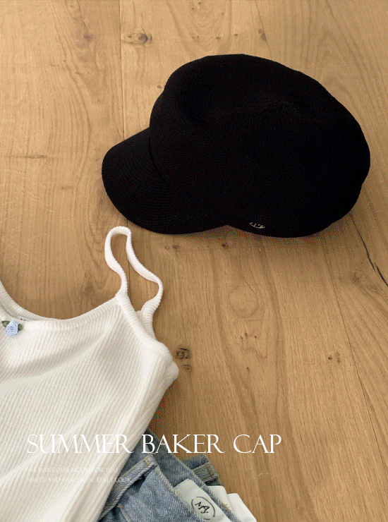 썸머 베이커 cap (2 color)