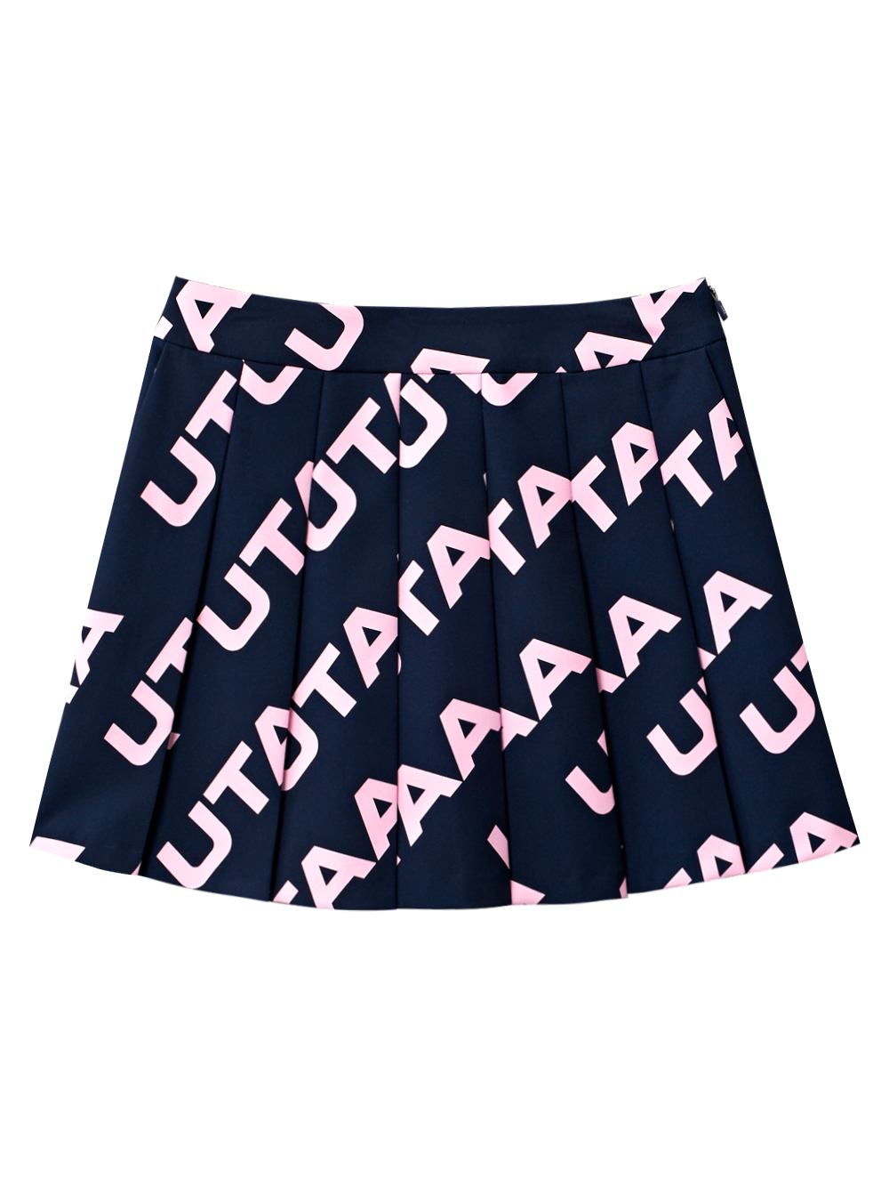 UTAA  Logo Bounce Color Flare Skirt   : Navy(UC4SKF327NA)