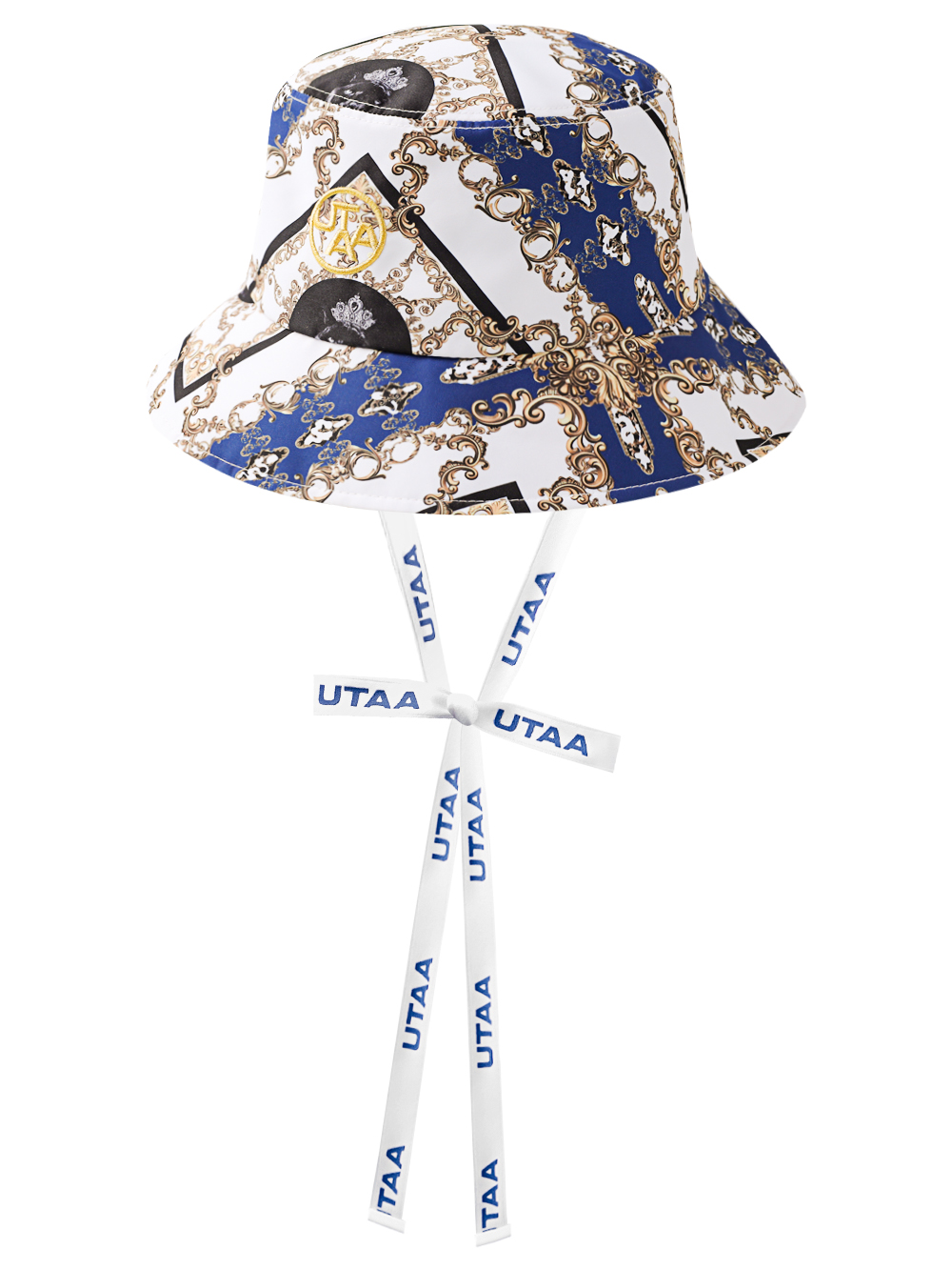UTAA APEX Chain Baroque Bucket Hat : Women&#039;s Blue (UD0GCF493BL)