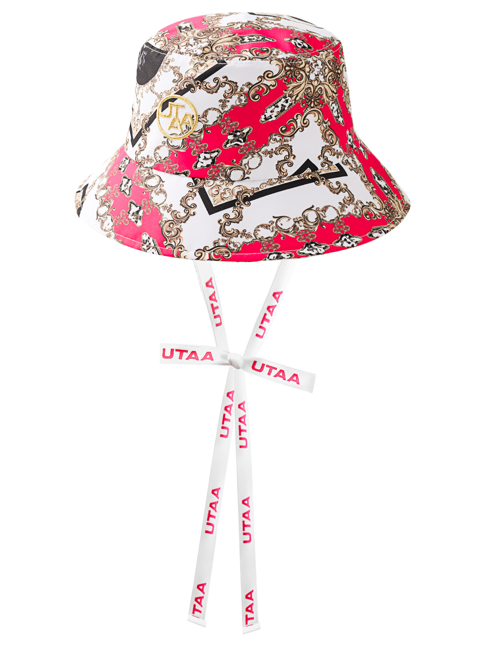 UTAA APEX Chain Baroque Bucket Hat : Women&#039;s Pink (UD0GCF493PK)