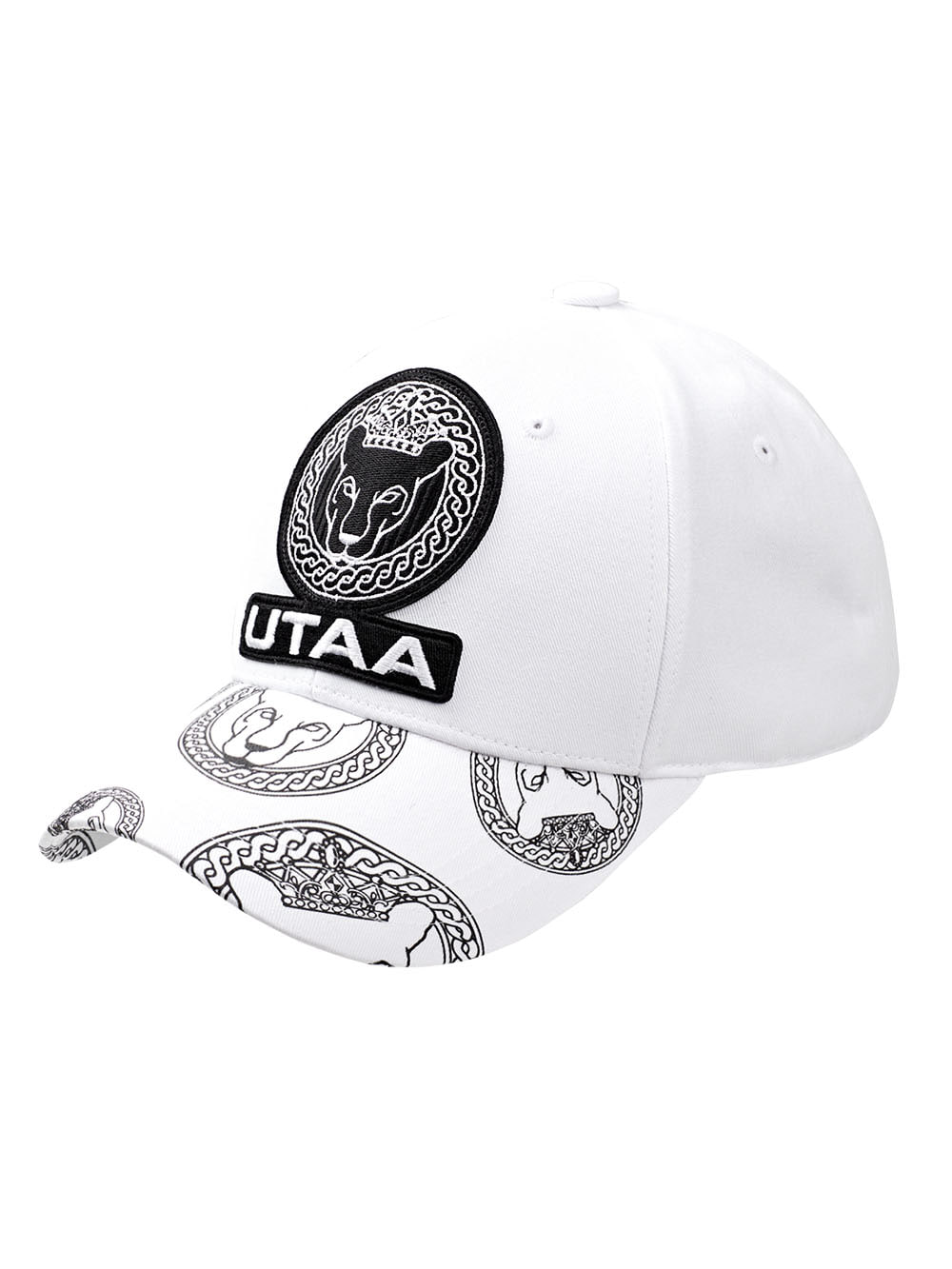 UTAA Scudo Ring Logo Cap : White (UD0GCU106WH)