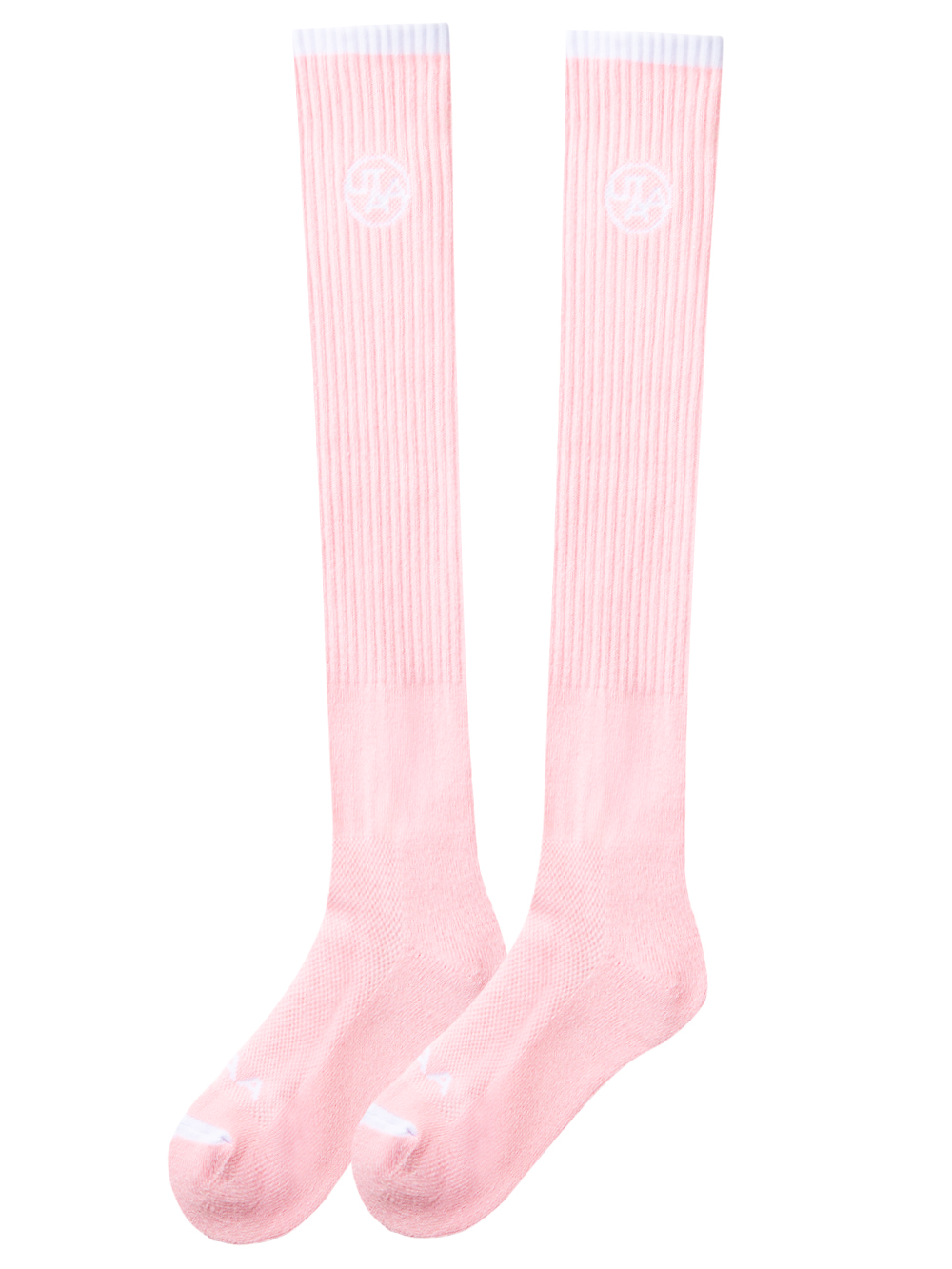 UTAA Contour Over Knee Socks : Women&#039;s Light Pink (UD0GSF177LP)