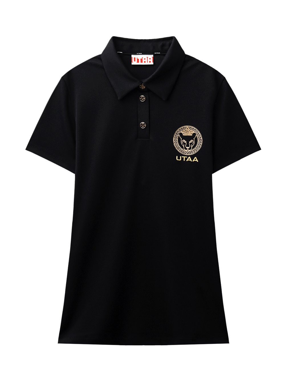 UTAA Marvel Crown Ring Panther PK T-shirt : Women&#039;s Black (UD2TSF163BK)
