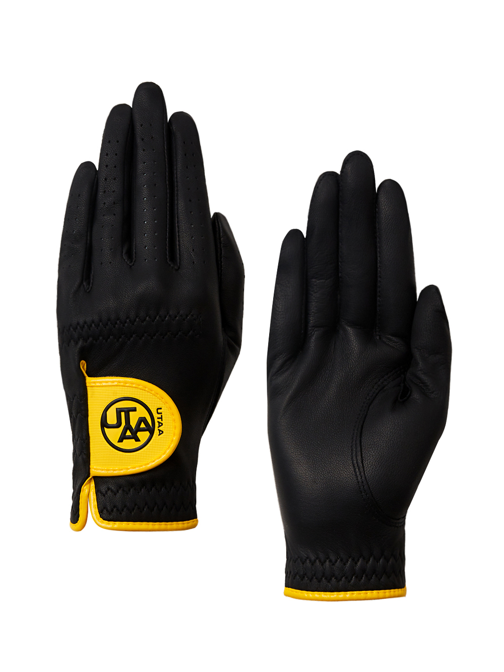 UTAA Mark Classic Golf Gloves : Women&#039;s Black (UD0GVF210BK)