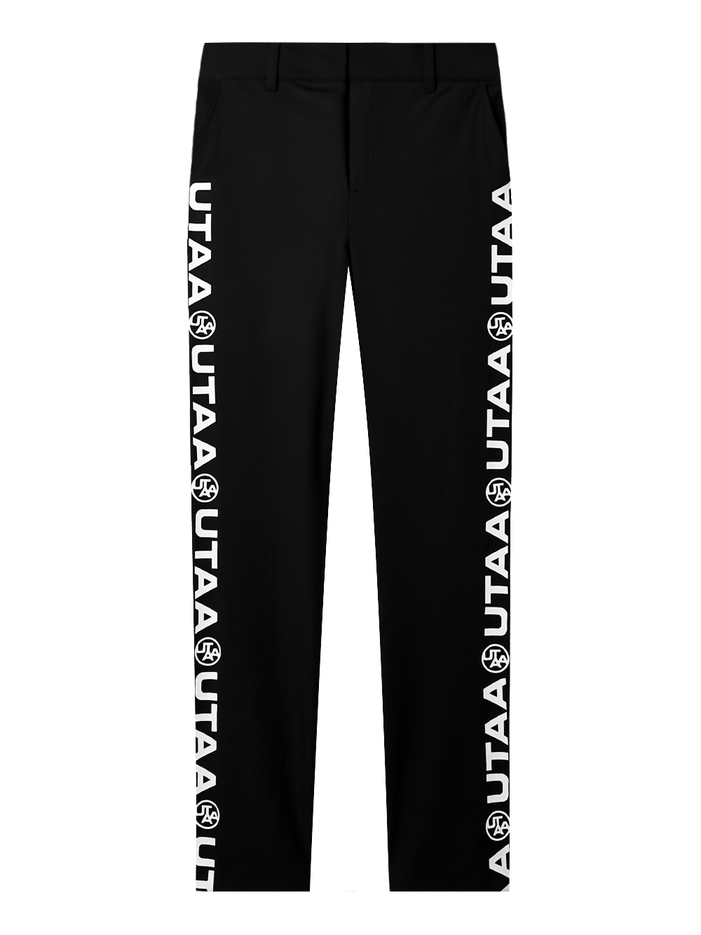 UTAA Diagonal Symbol Line Standard Pants : Men&#039;s Black (UD2PTM768BK)