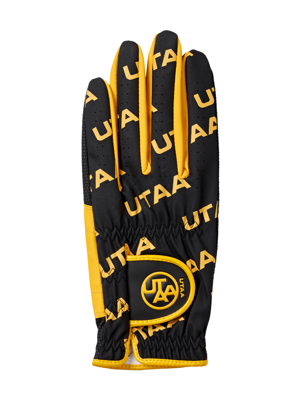 UTAA Logo Wave Golf Glove : Men&#039;s (UB0GVM100BK)