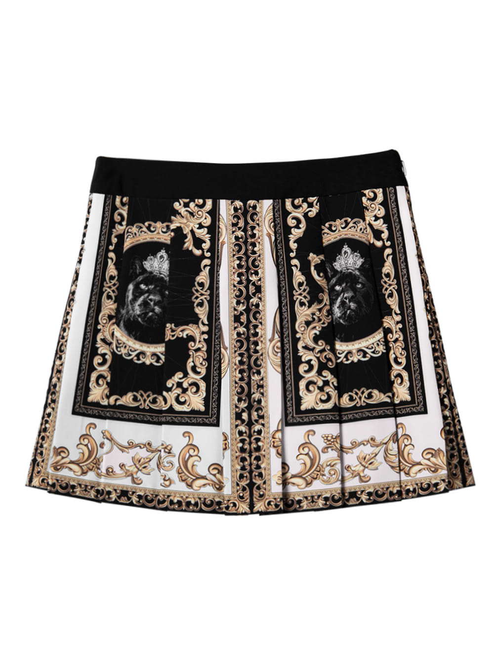 UTAA Baroque Short Skirt : White  (UC2SKF230WH)