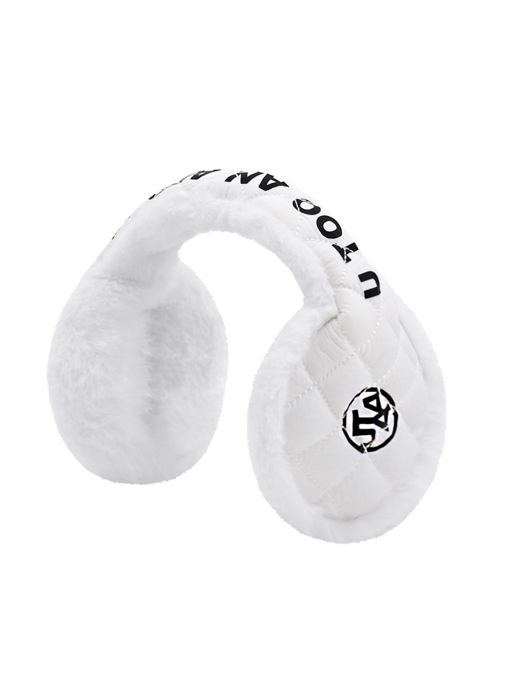 UTAA Quilting Padding Fur Ear Warmer : White(UB4GXU625WH)