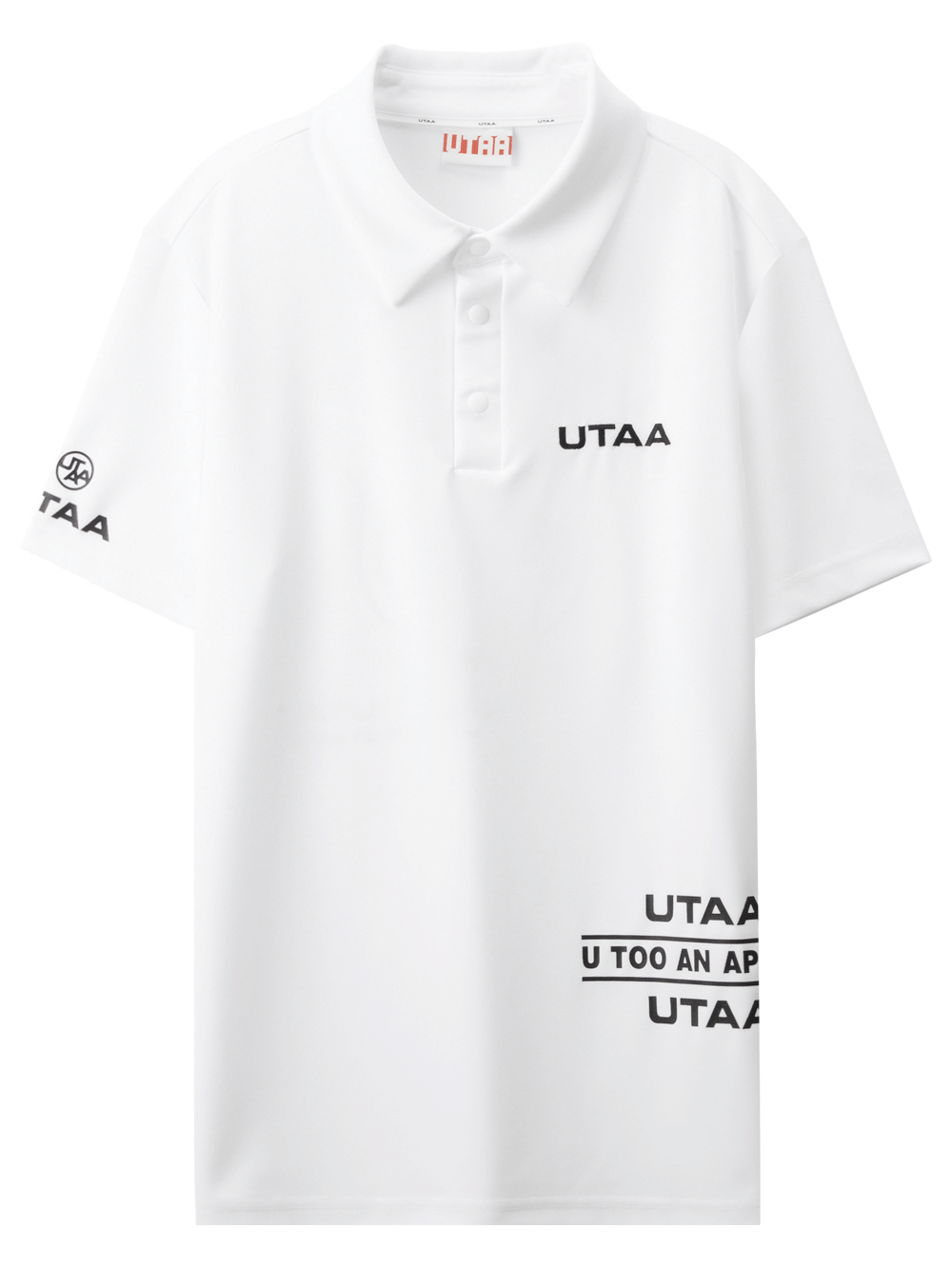 UTAA Tag Line Crown Panther T-Shirt  : Men&#039;s White (UC2TSM767WH)