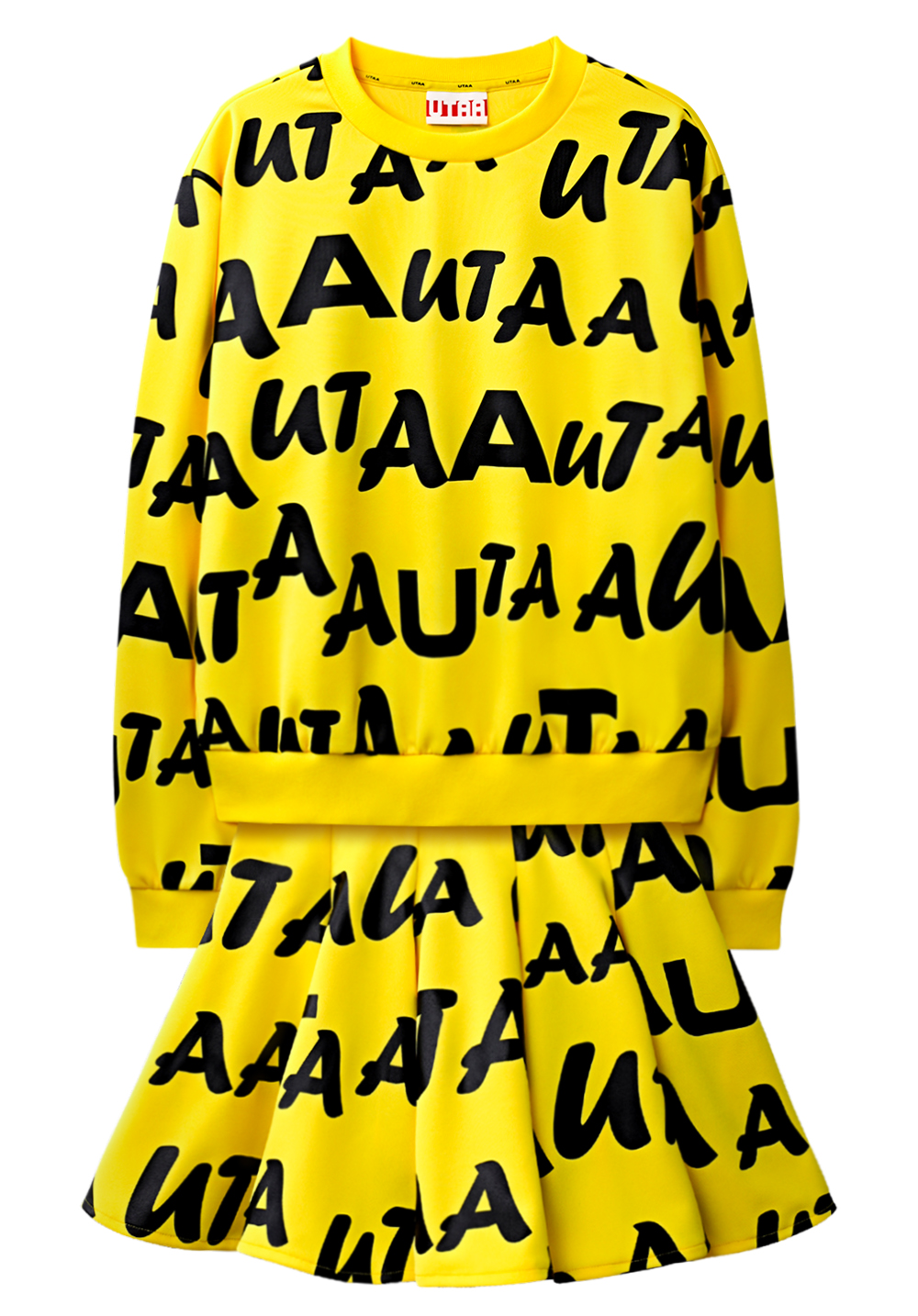 UTAA Calli Wave Logo Setup : Yellow