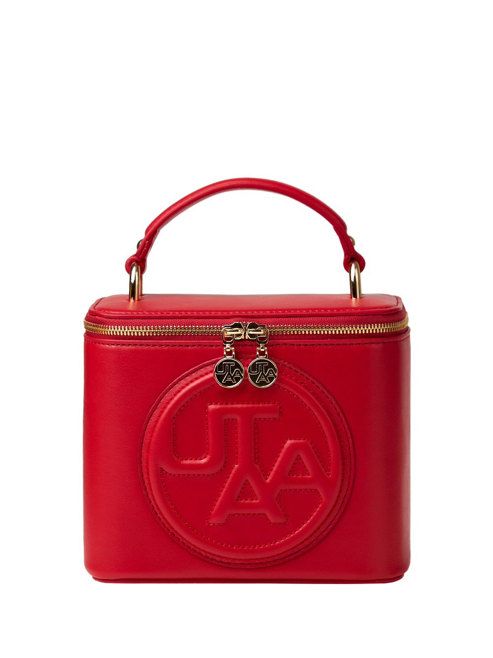 UTAA Molto Color Shade Embossing Mini Tote Bag : Red (UD0GAU111RD)