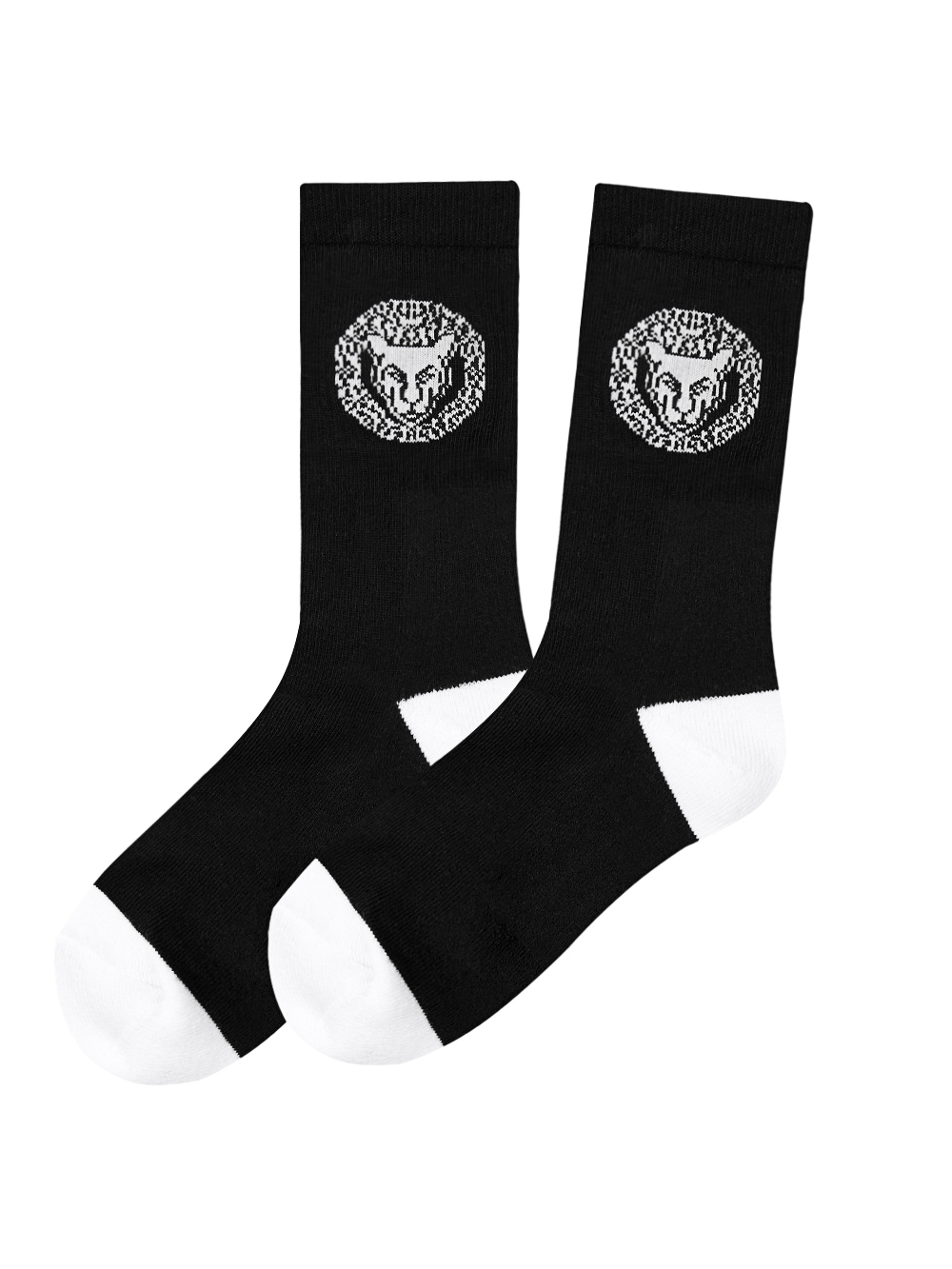UTAA Scudo Ring Panther Mono Socks : Women&#039;s Black (UD0GSF167BK)