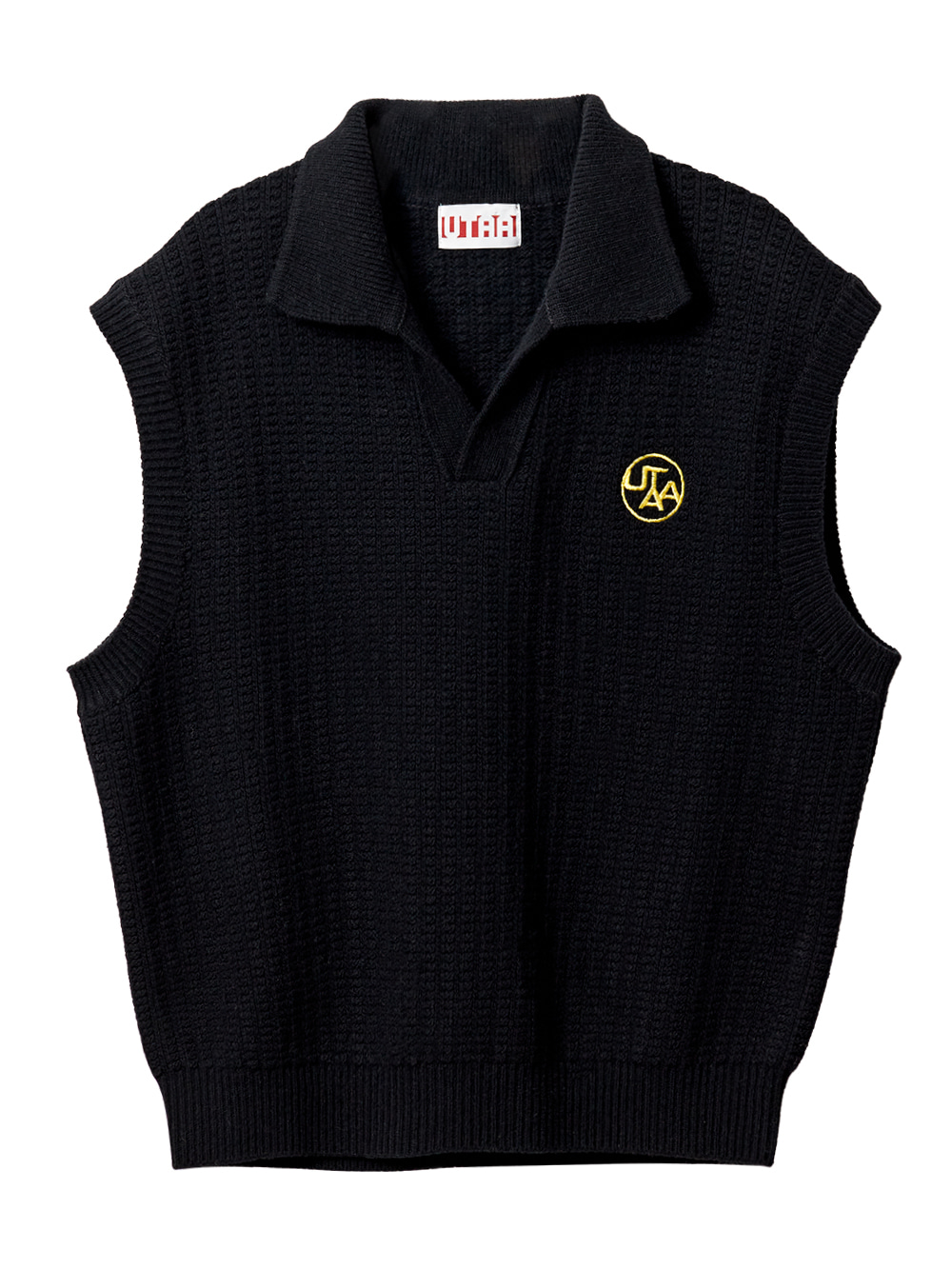 UTAA Gild PK Knit Vest : Black (UA4KVF802BK)