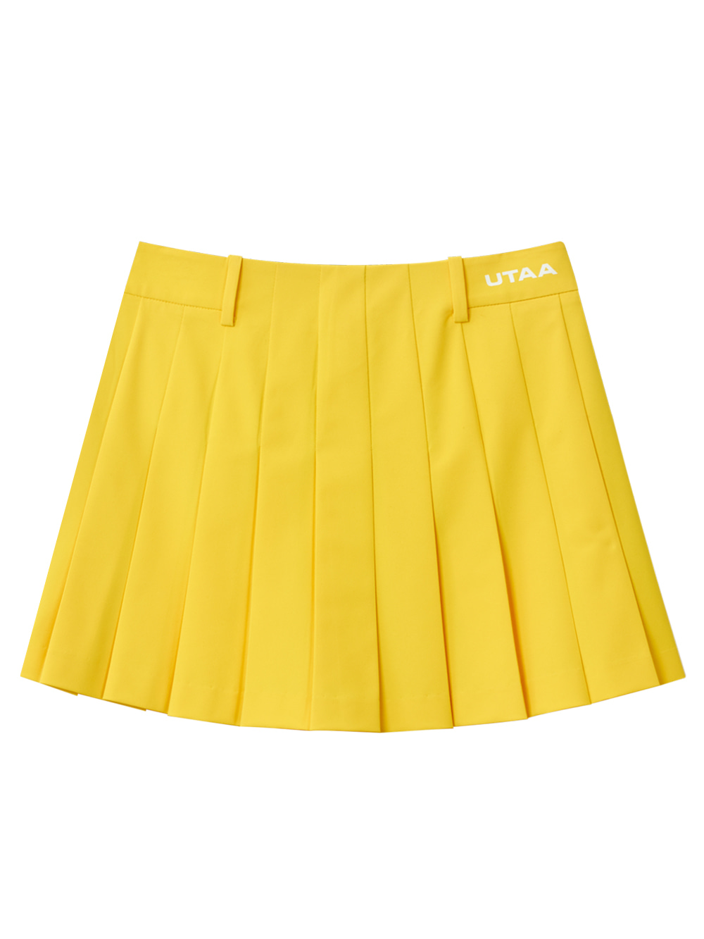 UTAA Basic Solid Flare Skirt : Yellow (UC2SKF360YE)