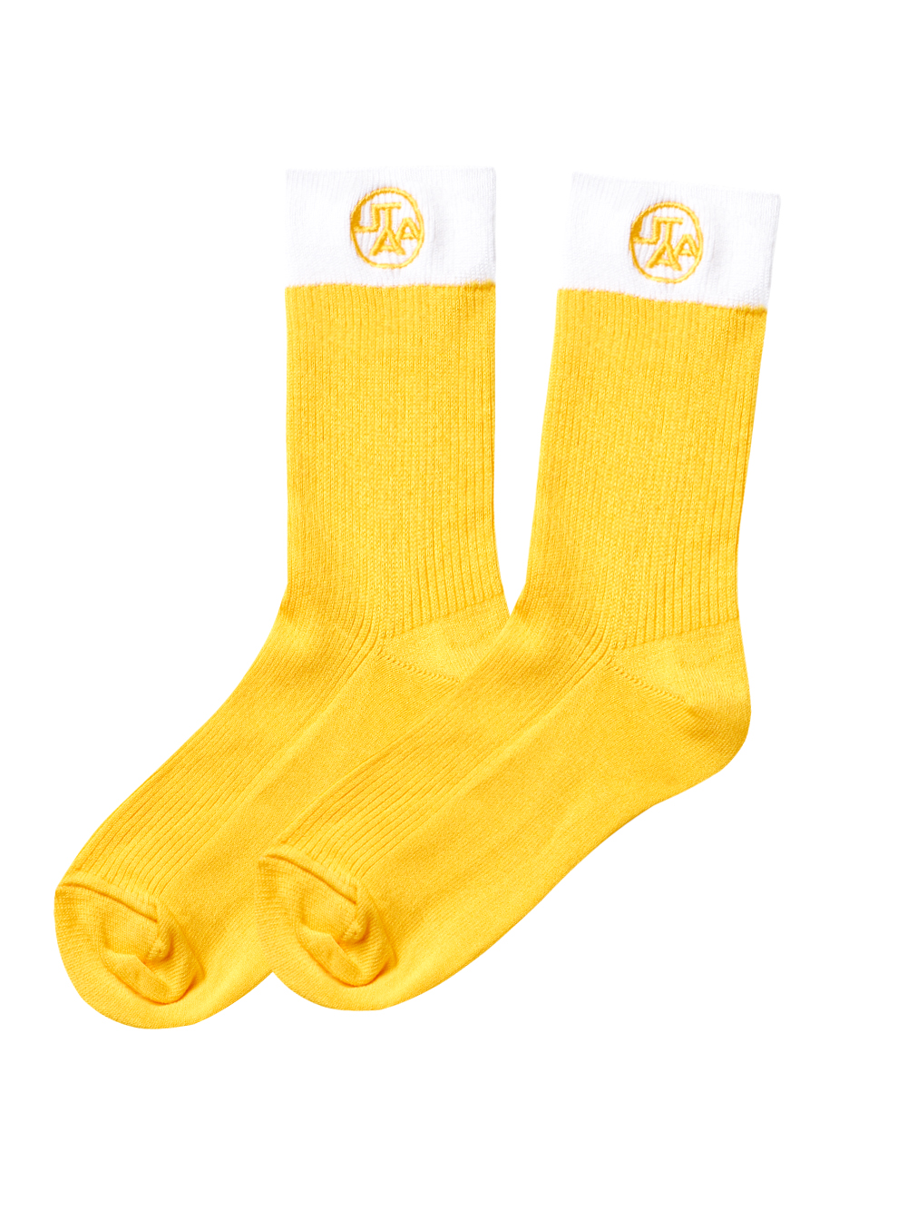 UTAA Symbol Color Socks : Women&#039;s Yellow (UD0GSF163YE)