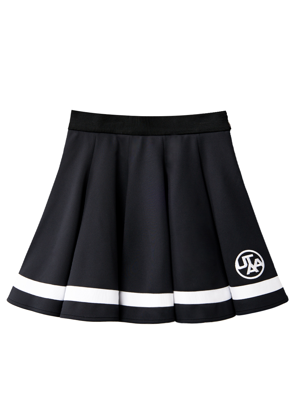 UTAA Taping Mix Flare Skirt : Black (UD2SKF232BK)