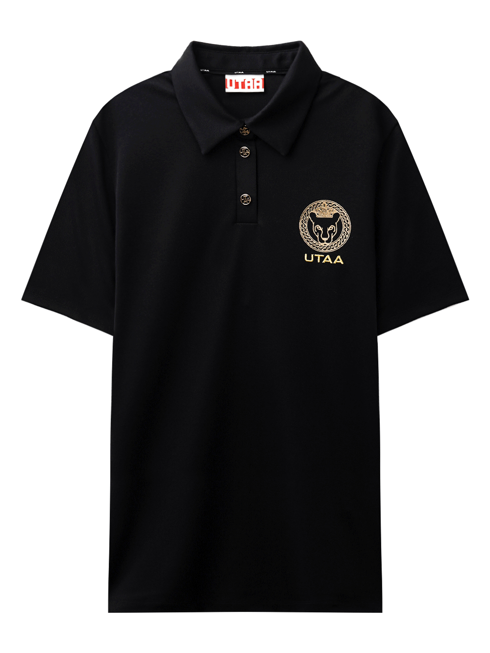UTAA Marvel Crown Ring Panther PK T-shirt : Men&#039;s Black (UD2TSM163BK)