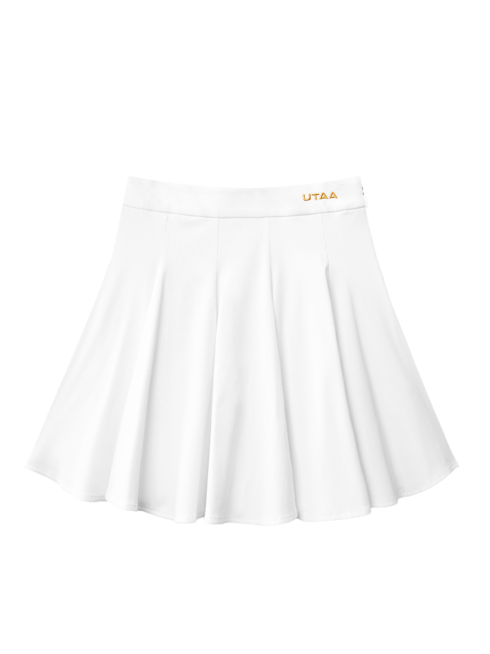 UTAA Marine Flare Skirt : White (UD2SKF402WH)
