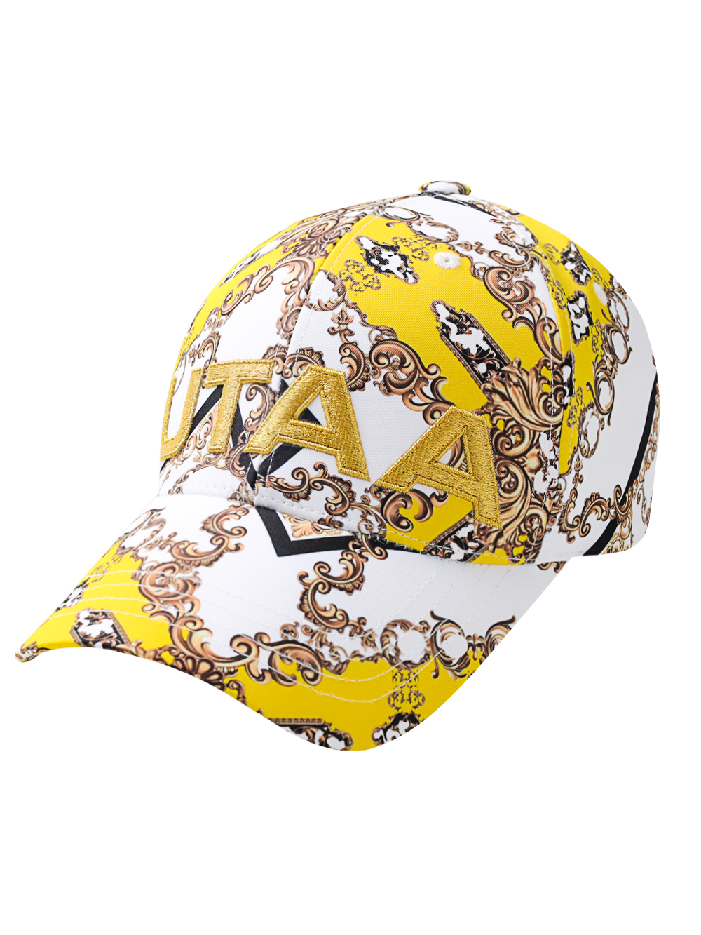 UTAA APEX Chain Baroque Cap : Women&#039;s Yellow (UD0GCF492YE)